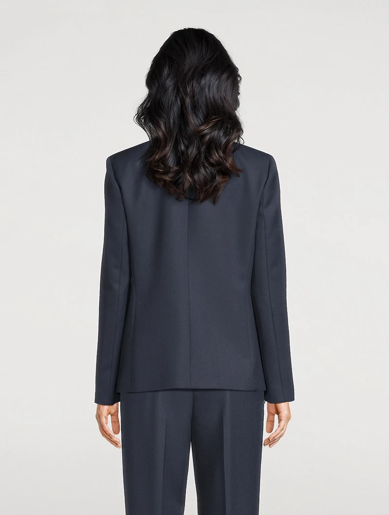 Single-Breasted Blazer