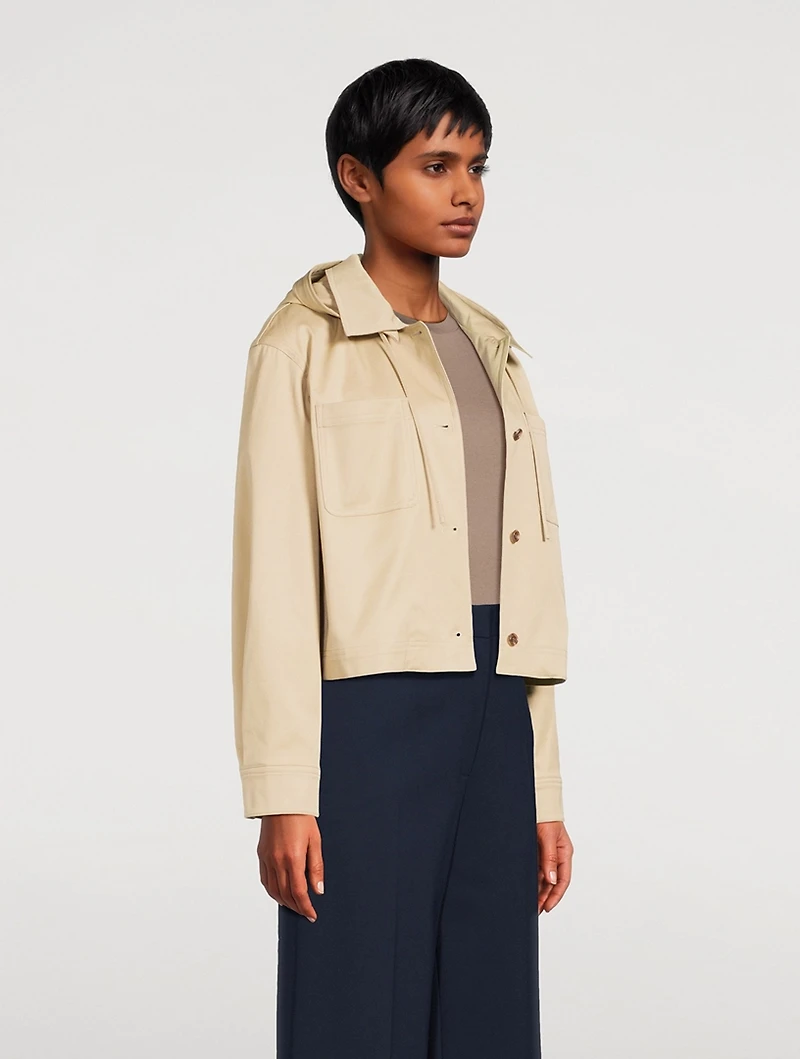 Cropped Chino Jacket