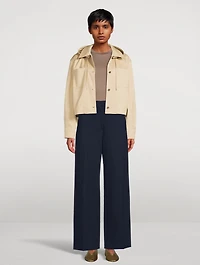 Cropped Chino Jacket