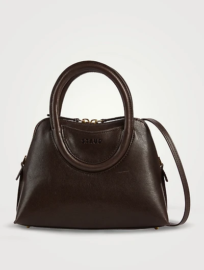 Mini Naomi Leather Satchel