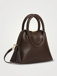 Mini Naomi Leather Satchel