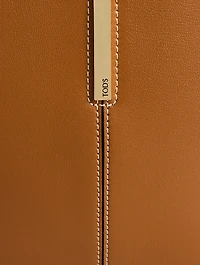 Medium Leather Shopping Bag