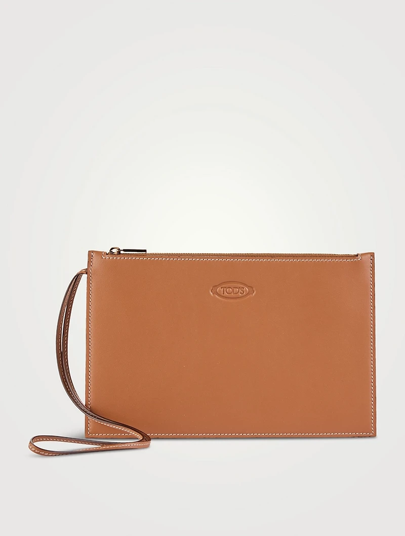 Large T Timeless Raffia Shopping Bag