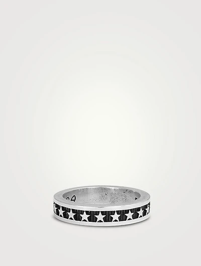Silver Stackable Star Ring