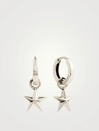 Silver Star Earrings
