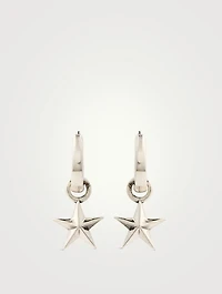 Silver Star Earrings
