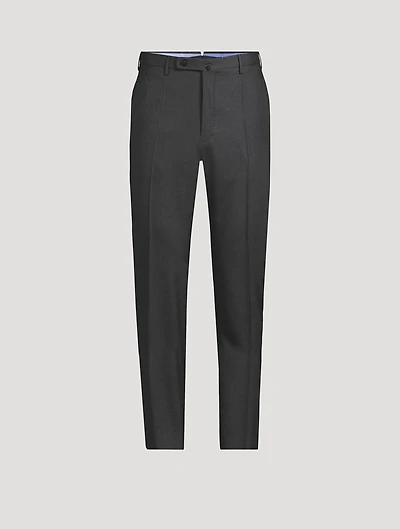Wool Slim-Fit Trousers