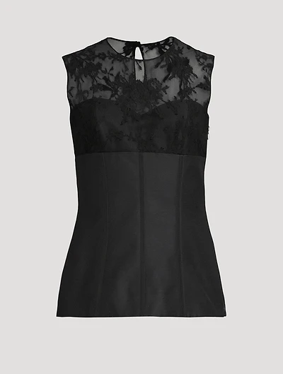 Lace Bustier Top