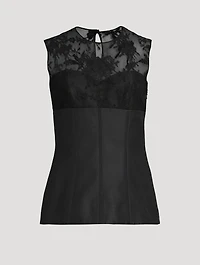 Lace Bustier Top
