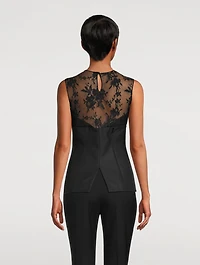 Lace Bustier Top