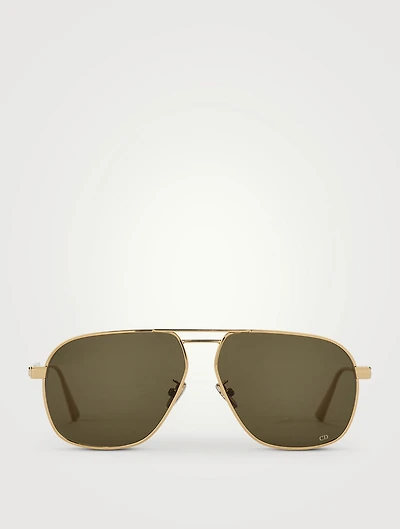 DiorCannage A3U Square Aviator Sunglasses