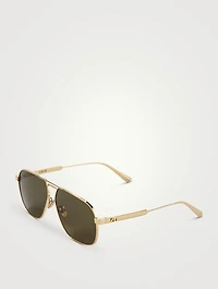 DiorCannage A3U Square Aviator Sunglasses