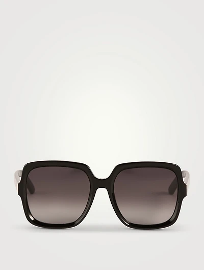 DiorMidnight S4F Square Sunglasses