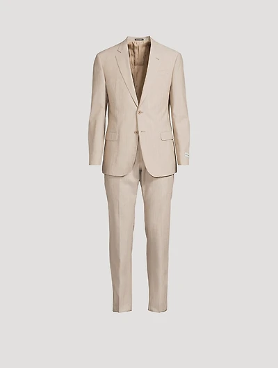 Tailored-Fit Two-Piece Suit