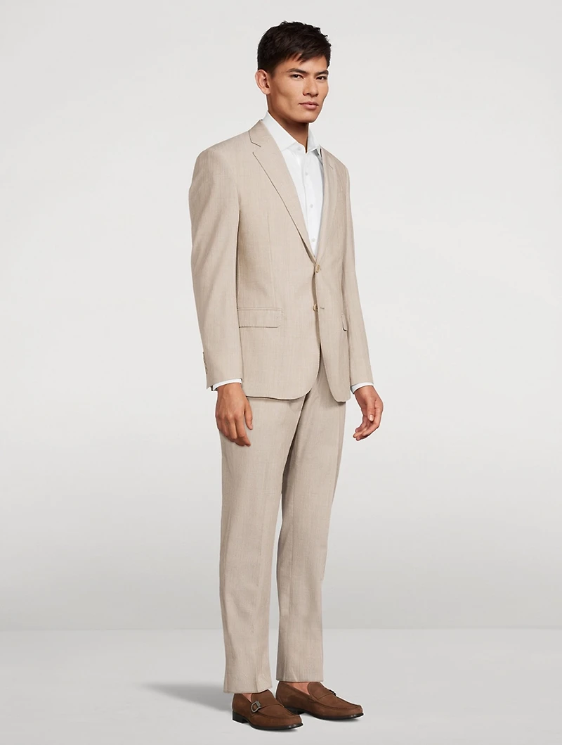 Tailored-Fit Two-Piece Suit