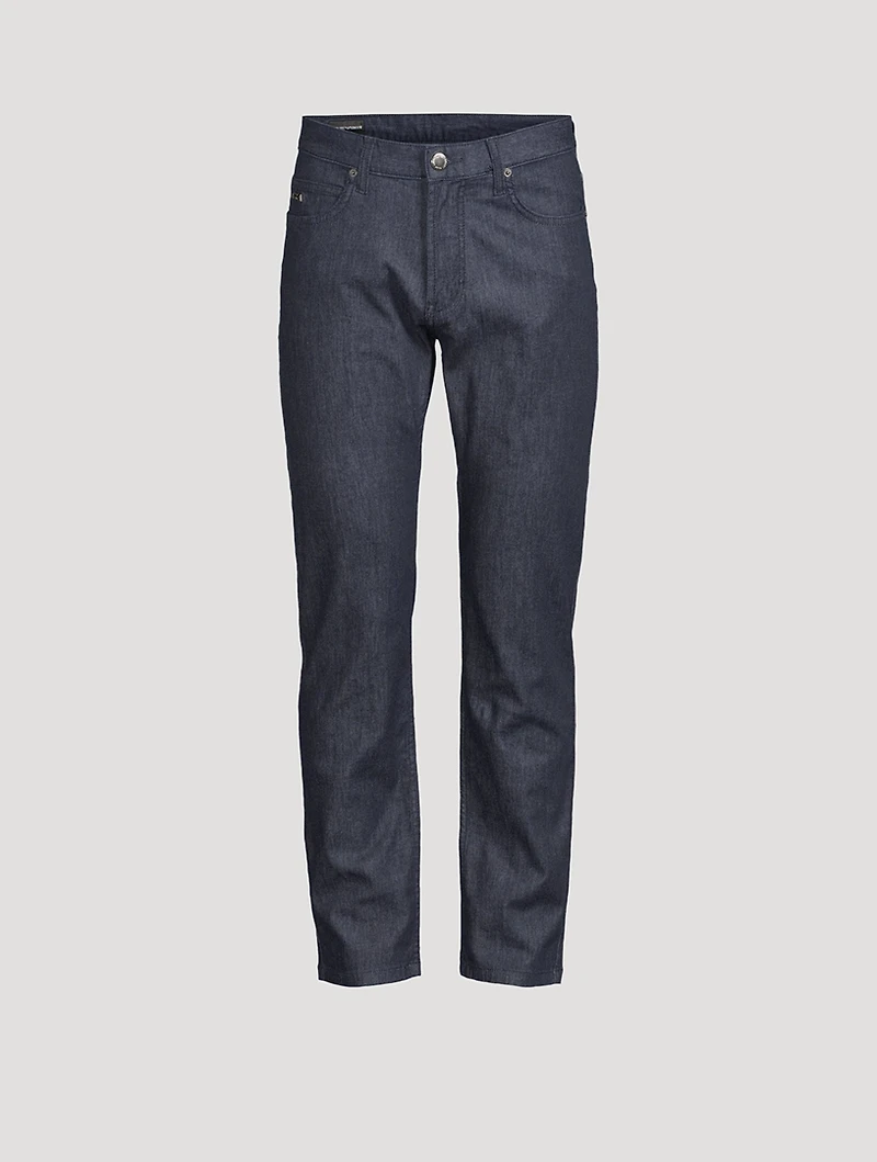 Stretch Denim Pants