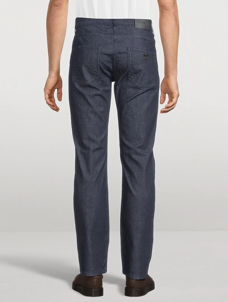 Stretch Denim Pants