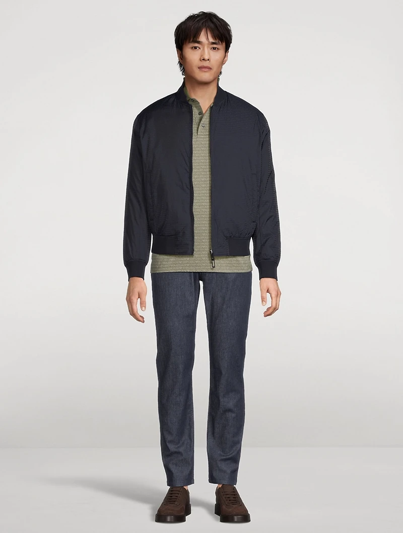 Stretch Denim Pants
