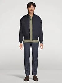 Stretch Denim Pants