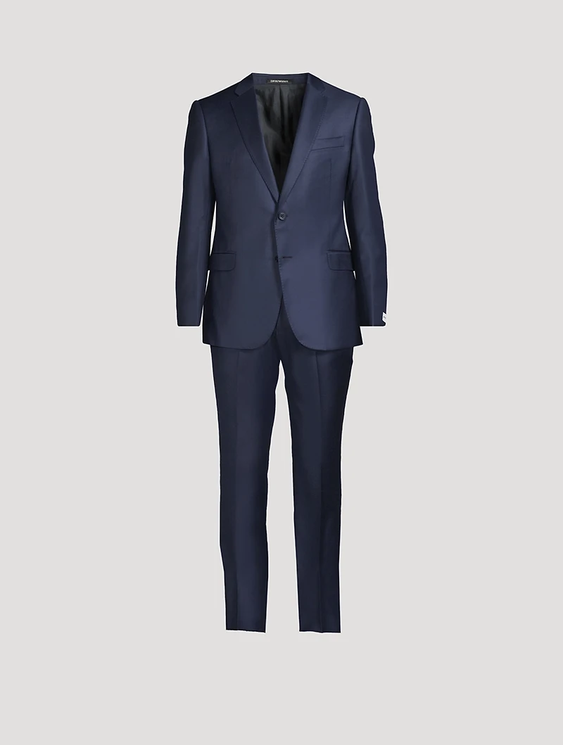 Wool Two-Piece Suit