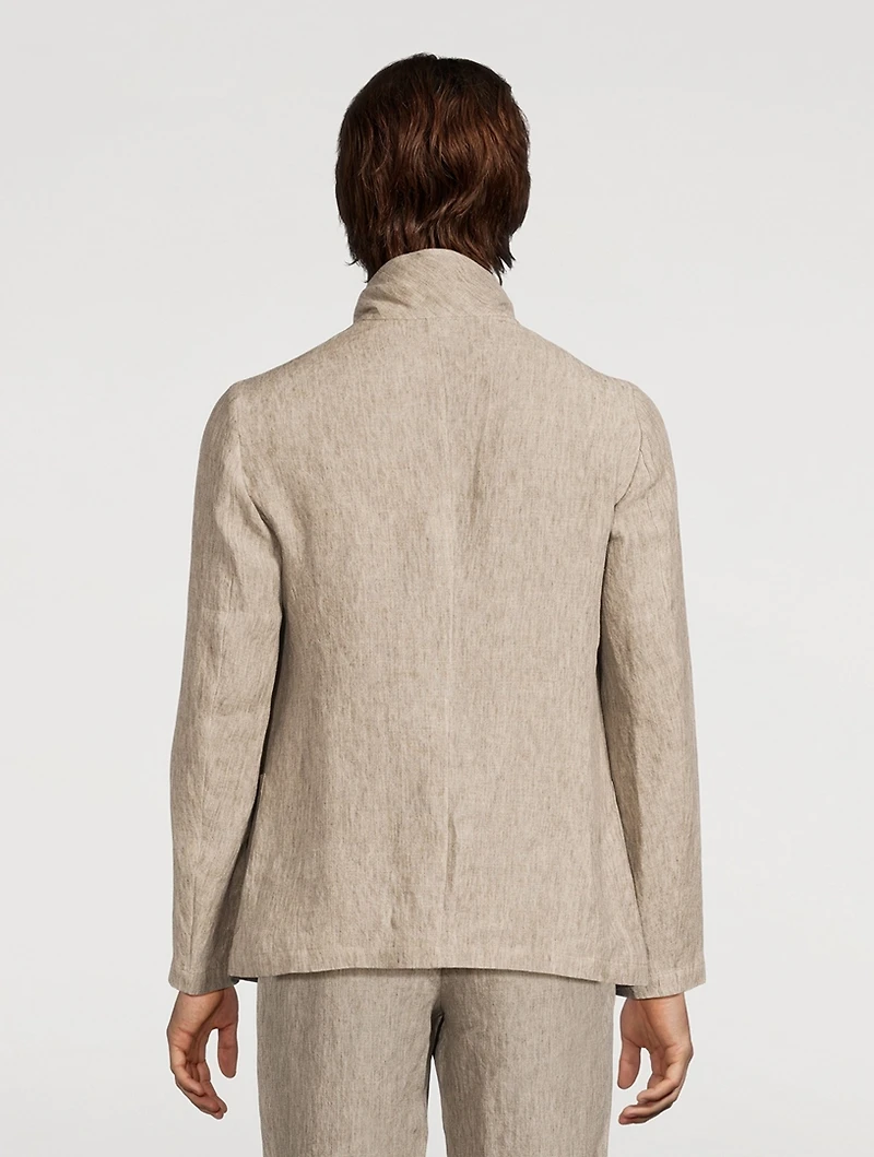 Faded Linen Jacket