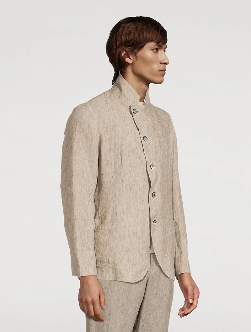 Faded Linen Jacket