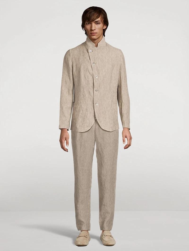Faded Linen Jacket