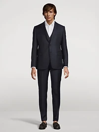 Wool And Silk Two-Piece Suit