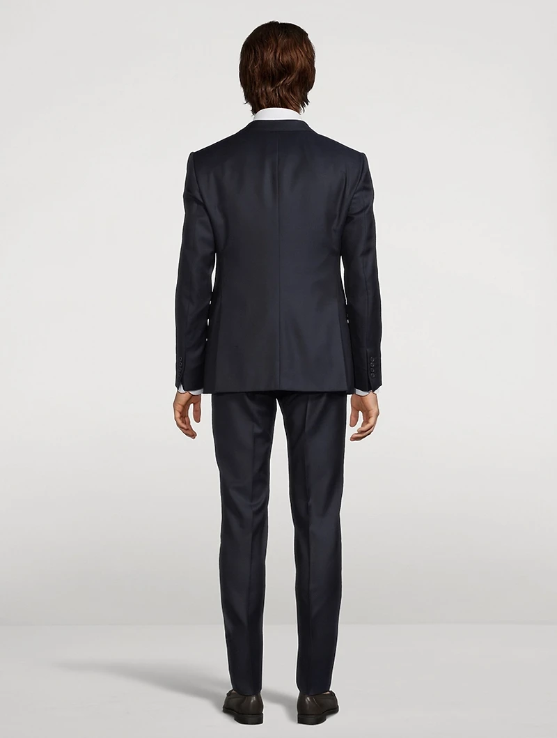 Wool And Silk Two-Piece Suit