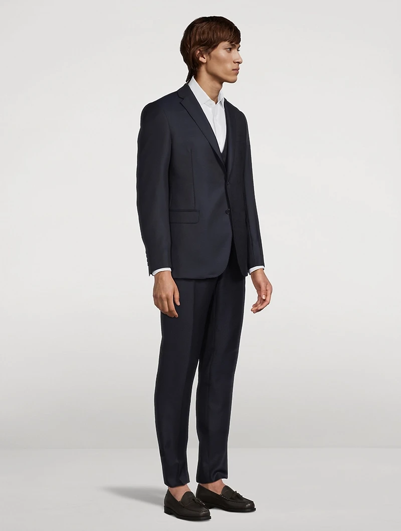Wool And Silk Two-Piece Suit