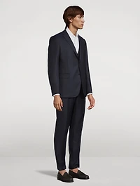 Wool And Silk Two-Piece Suit