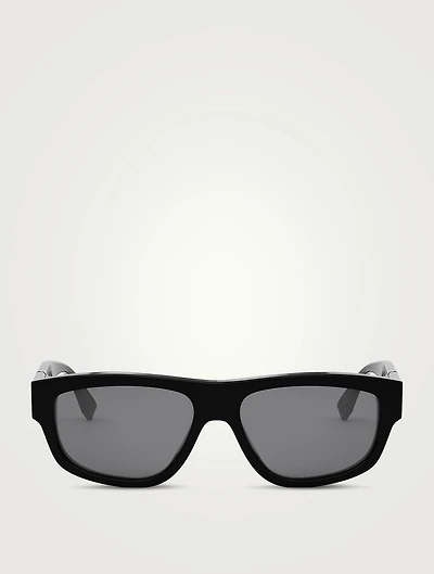 Fendi Diagonal Geometric Sunglasses
