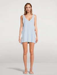 Riviera Side-Tie Mini Dress