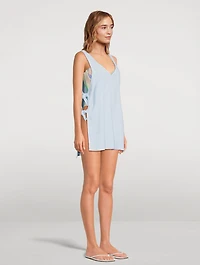 Riviera Side-Tie Mini Dress