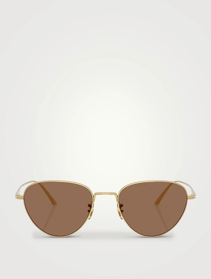 Oliver Peoples x Khaite 1991C Cat Eye Sunglasses