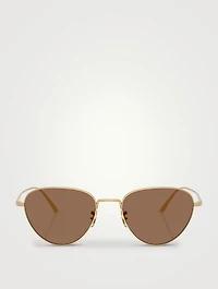 Oliver Peoples x Khaite 1991C Cat Eye Sunglasses
