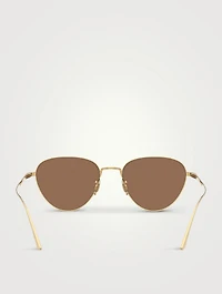 Oliver Peoples x Khaite 1991C Cat Eye Sunglasses