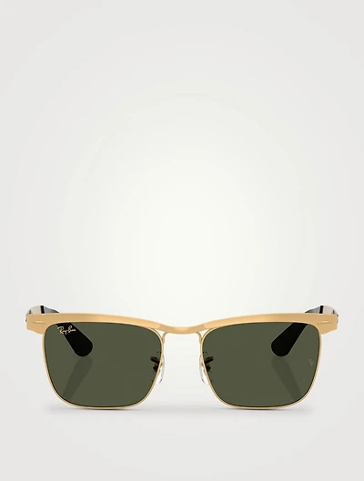 0RB3875 Wayfarer Deluxe Square Sunglasses