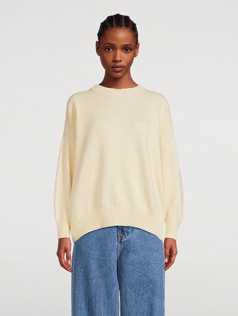 Organic Cotton Knit Sweater