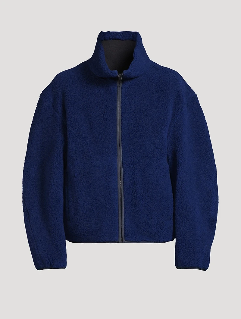 Fleece Blouson Jacket