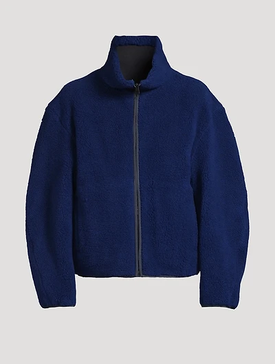 Fleece Blouson Jacket