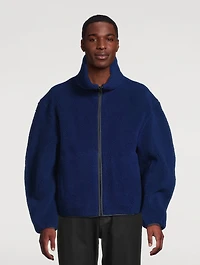 Fleece Blouson Jacket