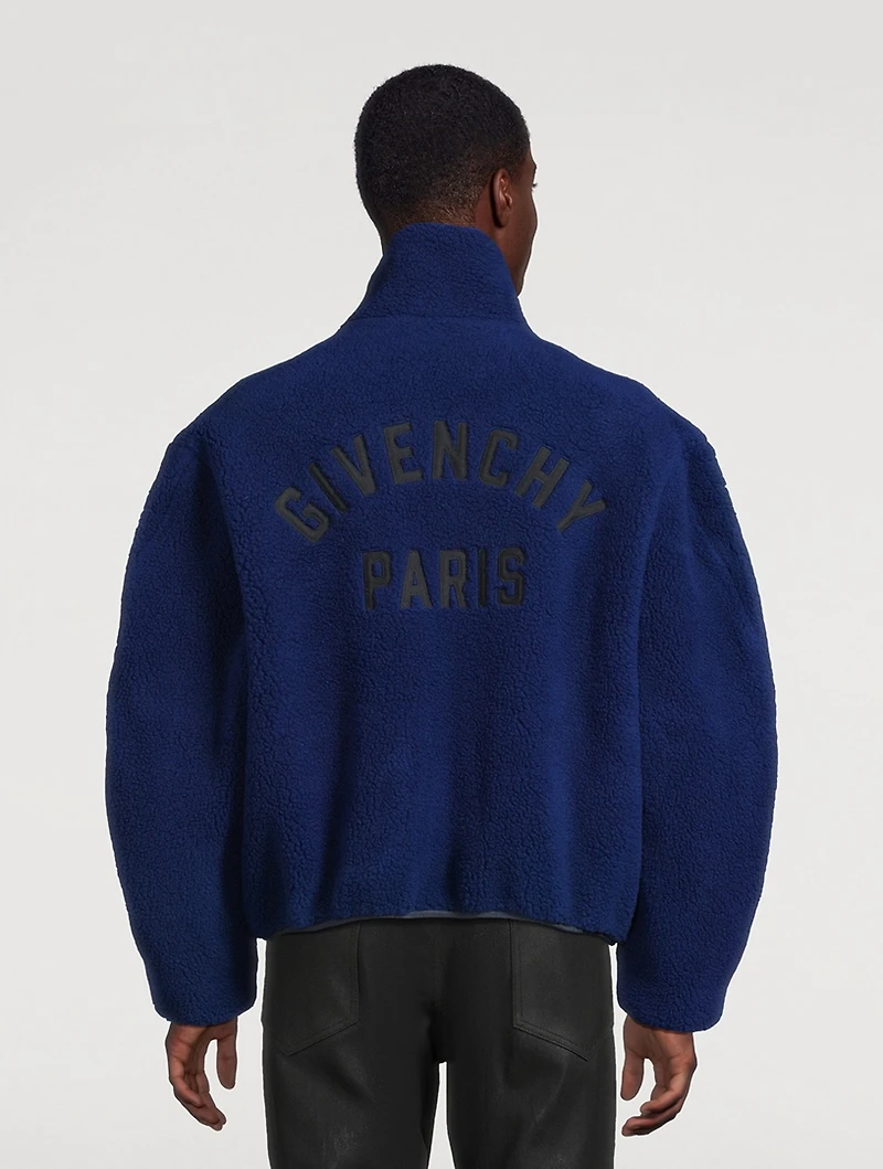Fleece Blouson Jacket