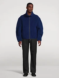 Fleece Blouson Jacket