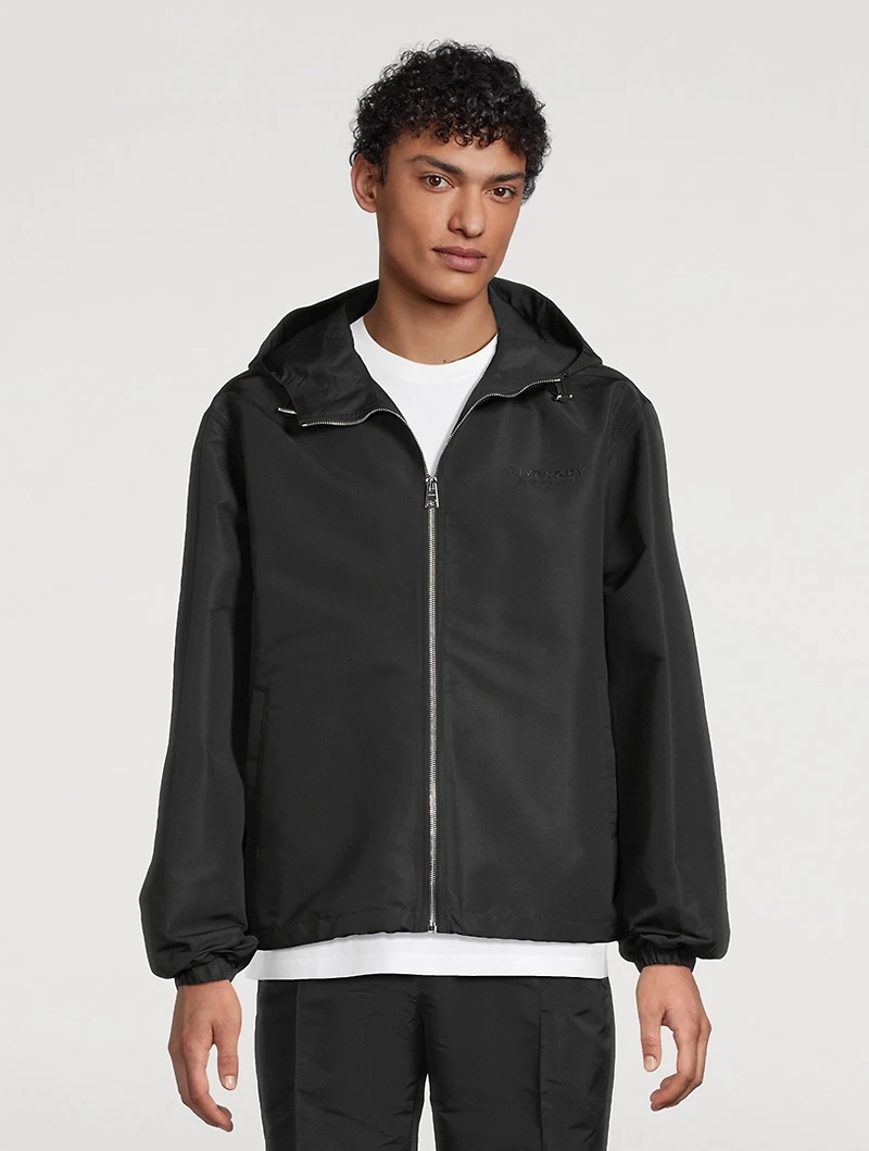 Hooded Windbreaker Jacket