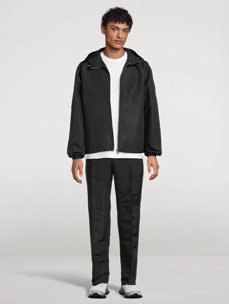 Hooded Windbreaker Jacket