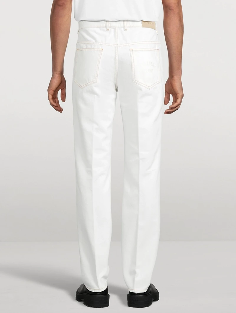 Straight-Leg Jeans