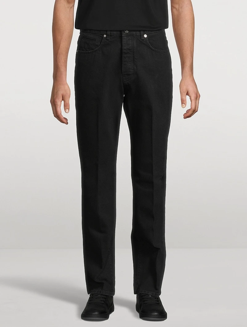 Straight-Leg Jeans