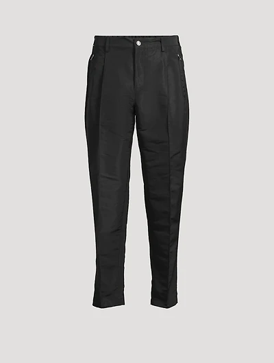 Pleat Jogger Pants