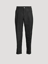 Pleat Jogger Pants